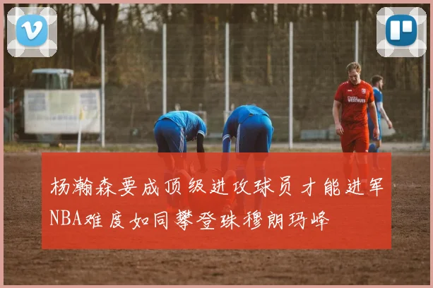 杨瀚森要成顶级进攻球员才能进军NBA难度如同攀登珠穆朗玛峰